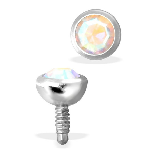Dynamique Twists with Balls 316L Surgical Steel Internally Threaded Sold Per Piece Dynamique Twists with Balls 316L Surgical Steel Internally Threaded Sold Per Piece